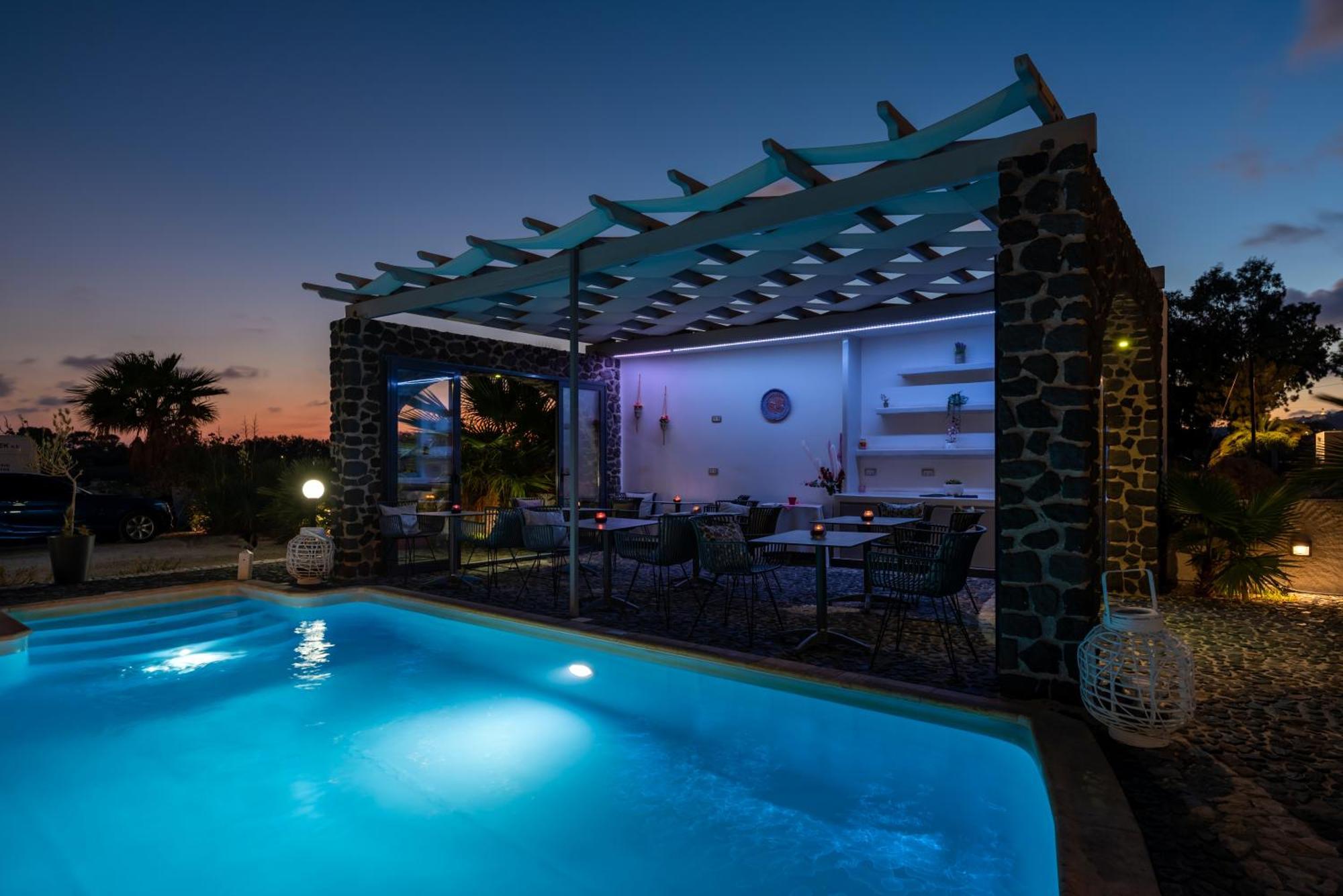 Villa Anemomilos Perissa Exterior foto